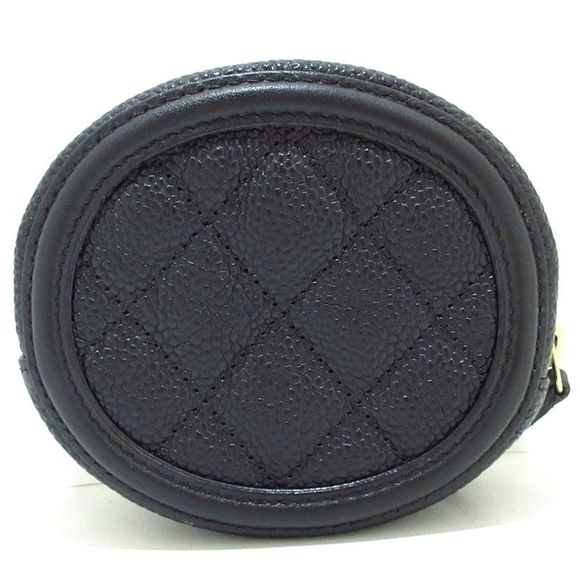 Chanel Cc Filigree Black Leather Wallet  (Pre-Owned) - Picture 2 of 6